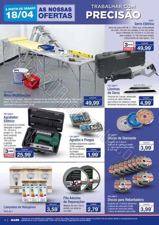 Antevisão Folheto ALDI Promoções a partir de 14