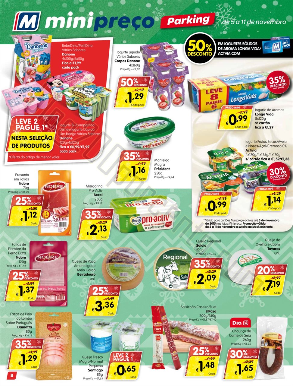 Antevisão folheto MINIPREÇO Parking promoções 