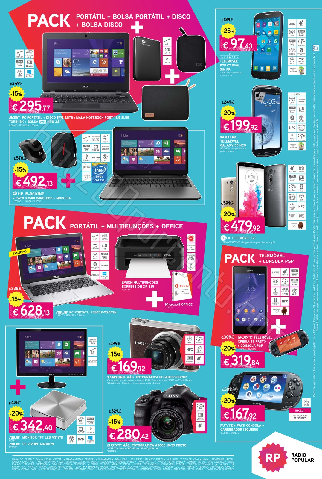 Antevisão Folheto RADIO POPULAR 60% de 24 novembr