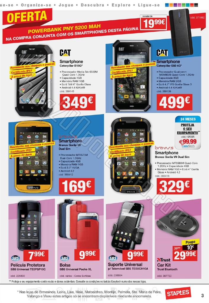 Antevisão folheto STAPLES Mobilidade de 19 a 31 m