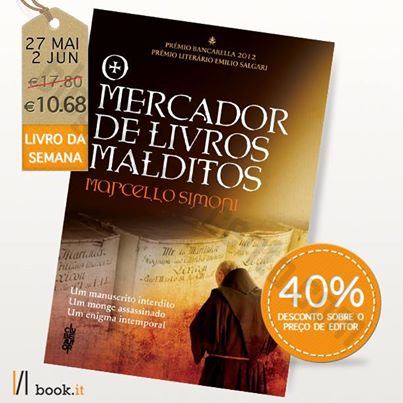 Livro da semana, desconto de 40% BOOK.IT de 27 maio a 2 junho
