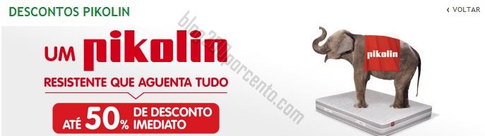 Até 50% desconto JUMBO de 1 a 31 agosto - Pikolin