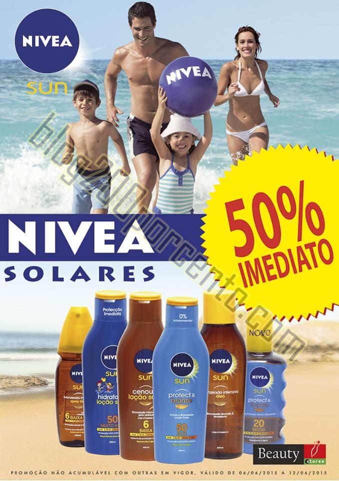 Antevisão 50% desconto BEAUTY STORES Solares de 6