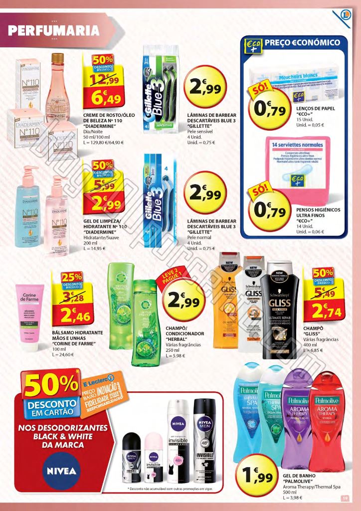 Antevisão Folheto E-LECLERC promoções de 3 a 9 