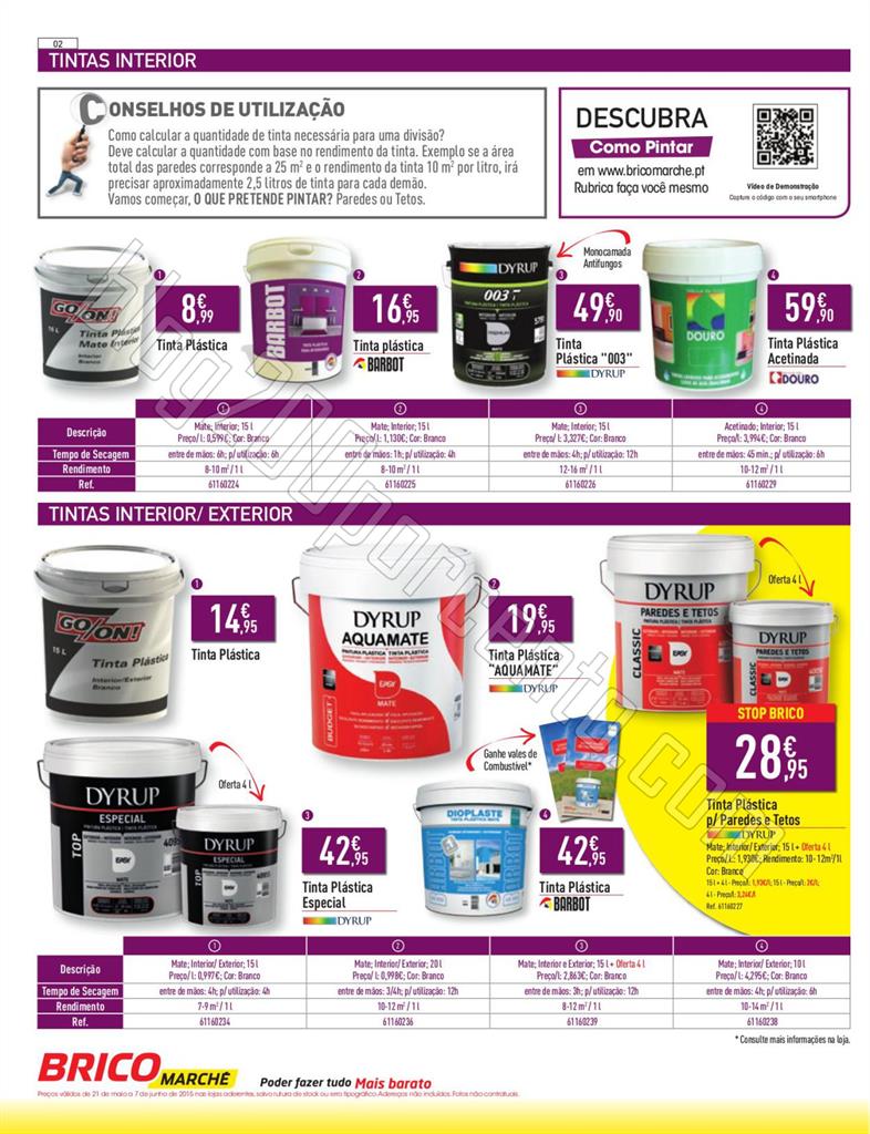 Antevisão Folheto BRICOMARCHÉ Promoções de 21 