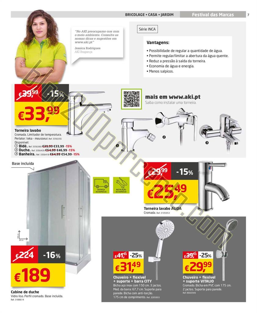 Festival das marcas AKI folheto de 28 maio a 22 ju