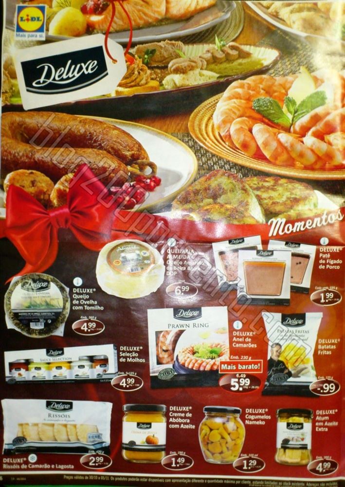 Antevisão Folheto LIDL de 30 outubro a 5 novembro