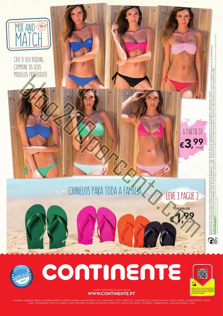 Antevisão Folheto CONTINENTE Verão com estilo de