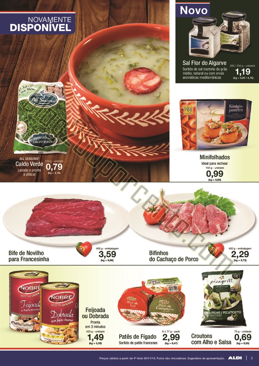 Antevisão Folheto ALDI promoções a partir de 4 