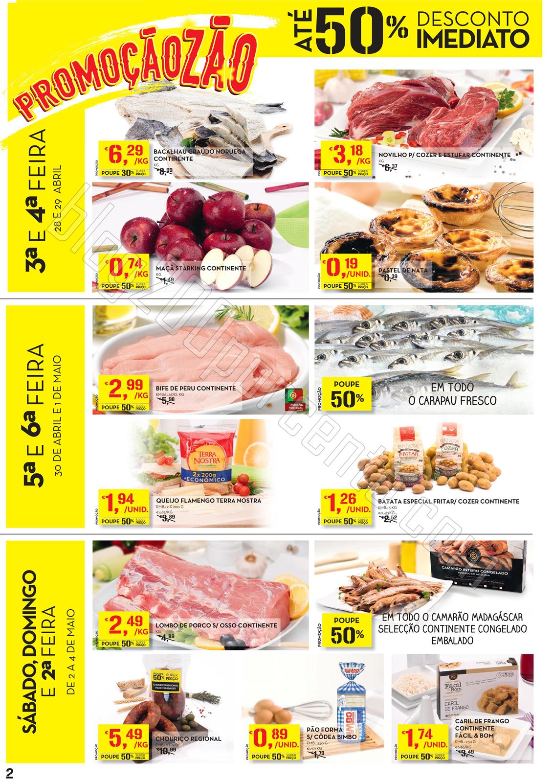 Antevisão Folheto CONTINENTE Promoçãozão de 28