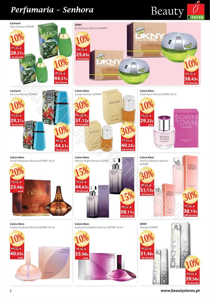 Novo Folheto BEAUTY STORES de 19 novembro a 31 dez