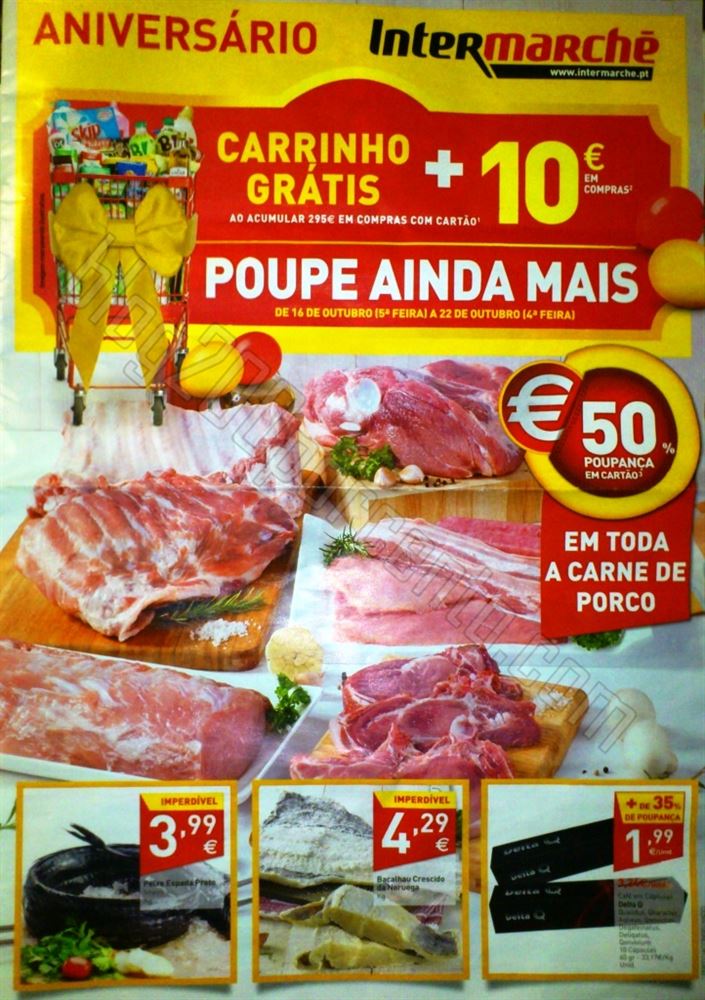 Antevisão folheto INTERMARCHÉ promoções de 16 