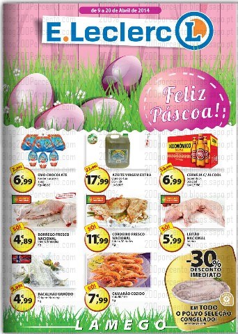 Antevisão Folheto | E-LECLERC | Lamego de 9 a 20 abril