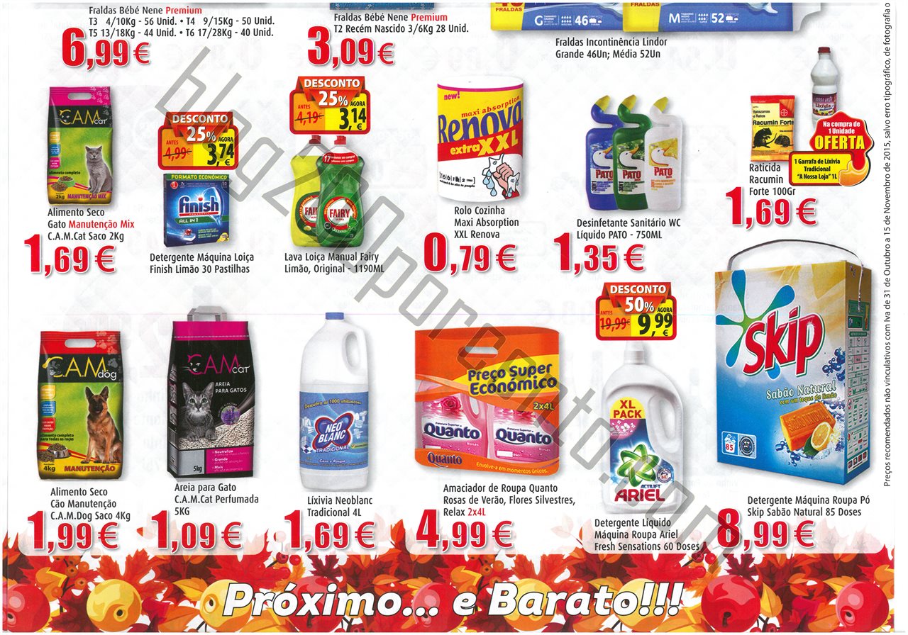 Antevisão Folheto A NOSSA LOJA Promoções de 31 