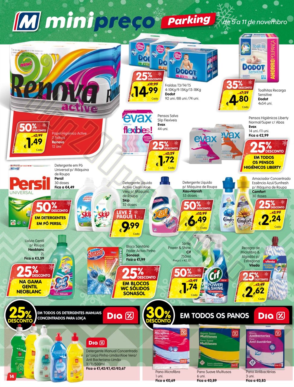 Antevisão folheto MINIPREÇO Parking promoções 