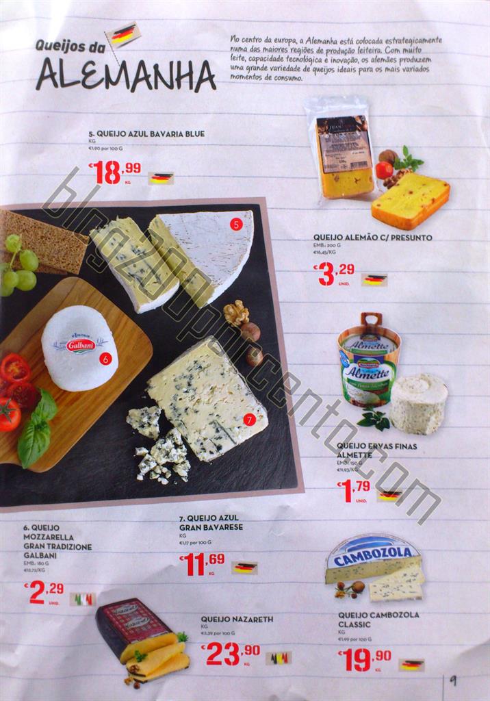 Novo Folheto CONTINENTE Queijos de 18 julho a 9 ag