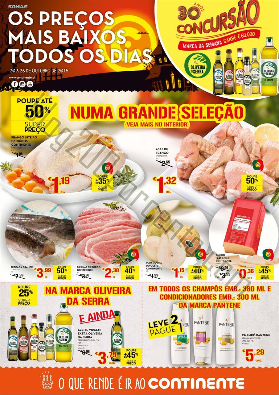 Antevisão Folheto CONTINENTE Promoções de 20 a 