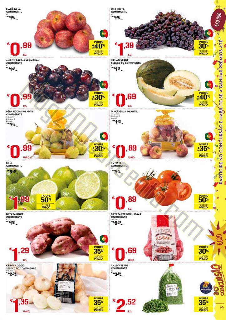 Antevisão Folheto CONTINENTE Madeira de 9 a 15 se