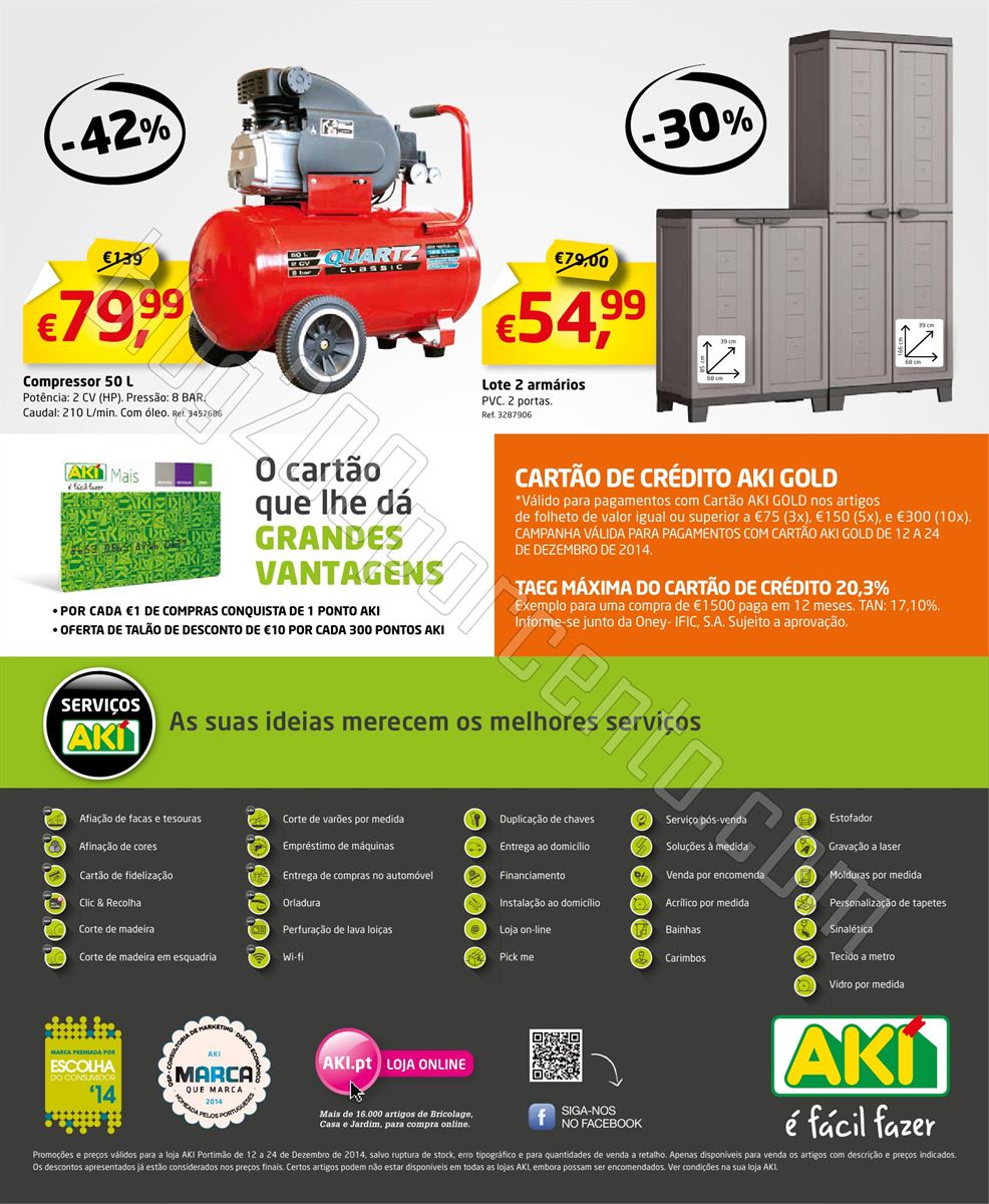 Antevisão Folheto Reabertura AKI Portimão de 11 