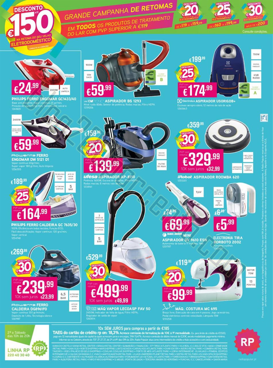 Antevisão Folheto RADIO POPULAR Promoções de 19