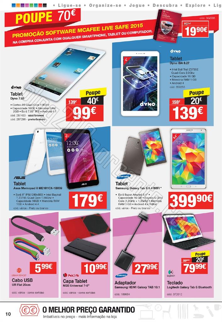 Antevisão folheto STAPLES Mobilidade de 19 a 31 m