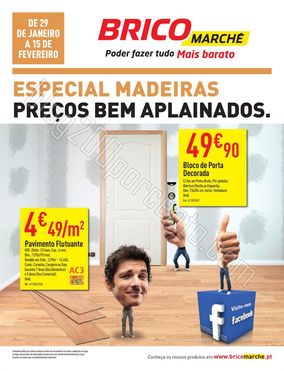Antevisão Folheto BRICOMARCHÉ de 29 janeiro a 15