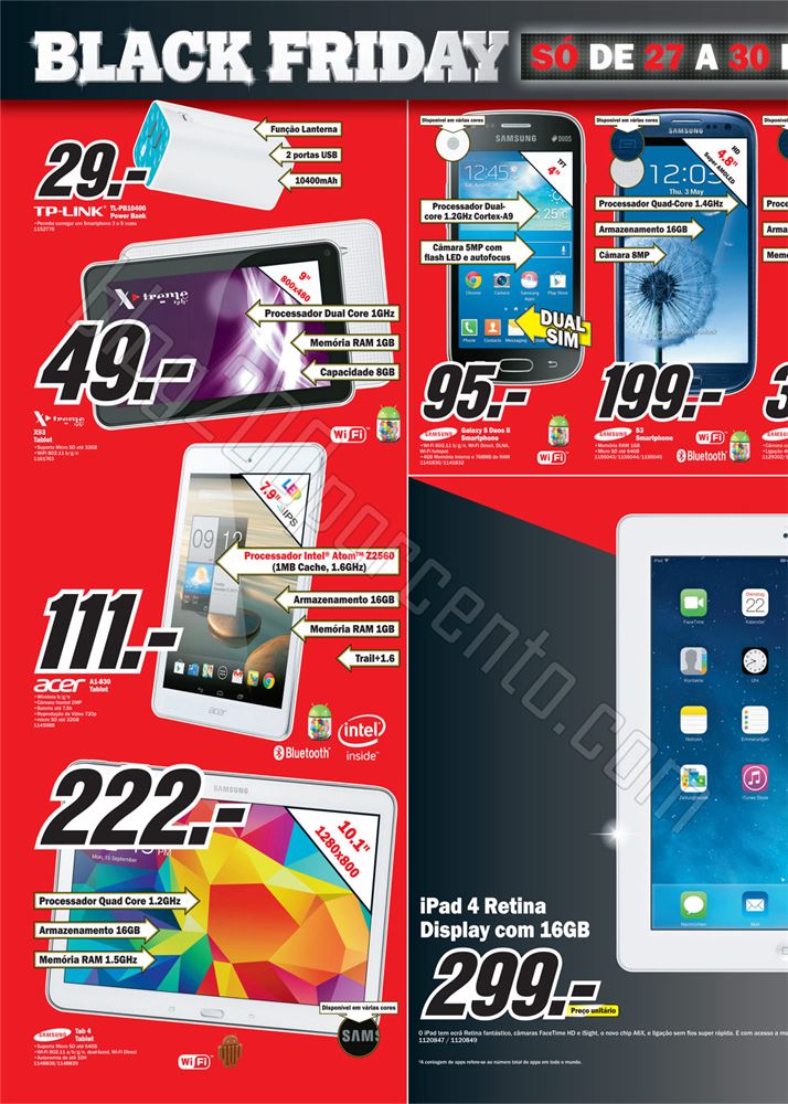 Antevisão Folheto MEDIA MARKT Nacional Balack Fri