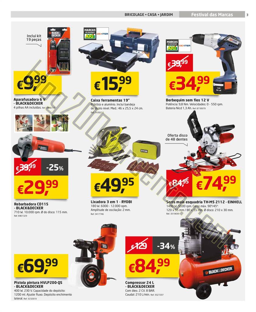 Festival das marcas AKI folheto de 28 maio a 22 ju