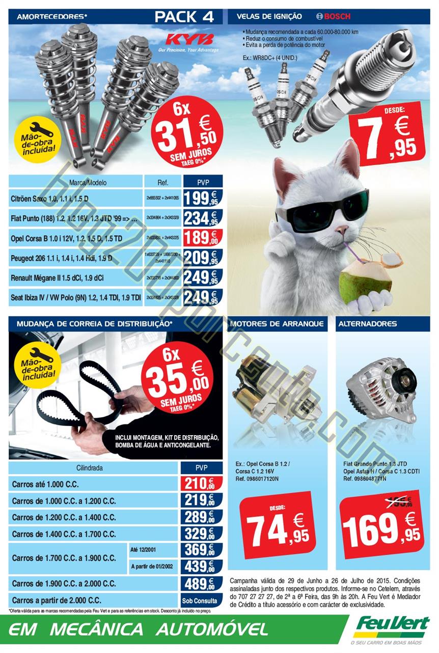 Antevisão Folheto FEU VERT de 29 junho a 26 julho