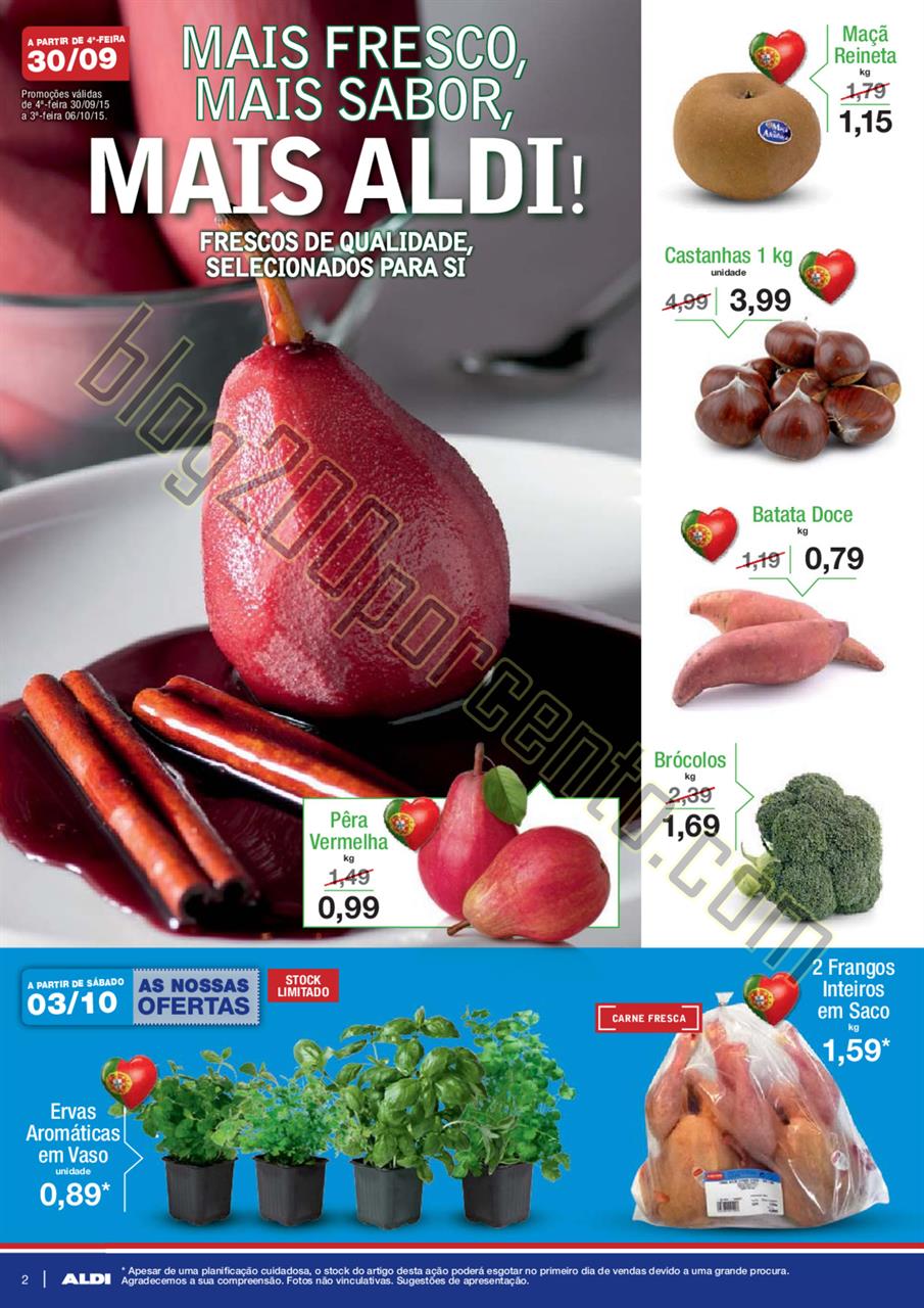Antevisão Folheto ALDI promoções a partir de 30