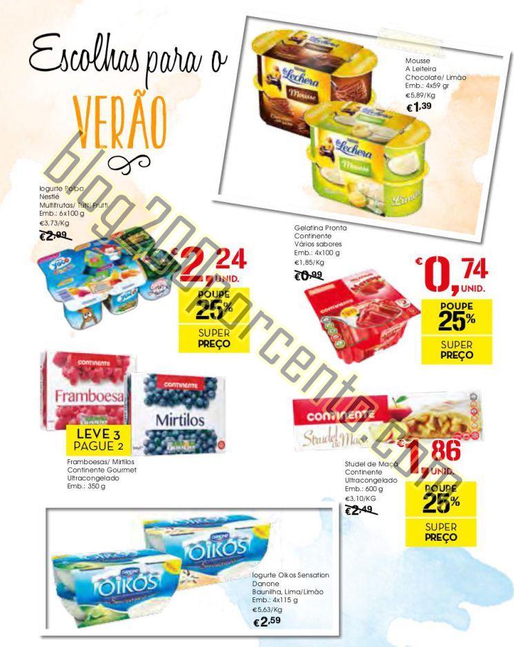 Antevisão Folheto CONTINENTE Férias de verão de