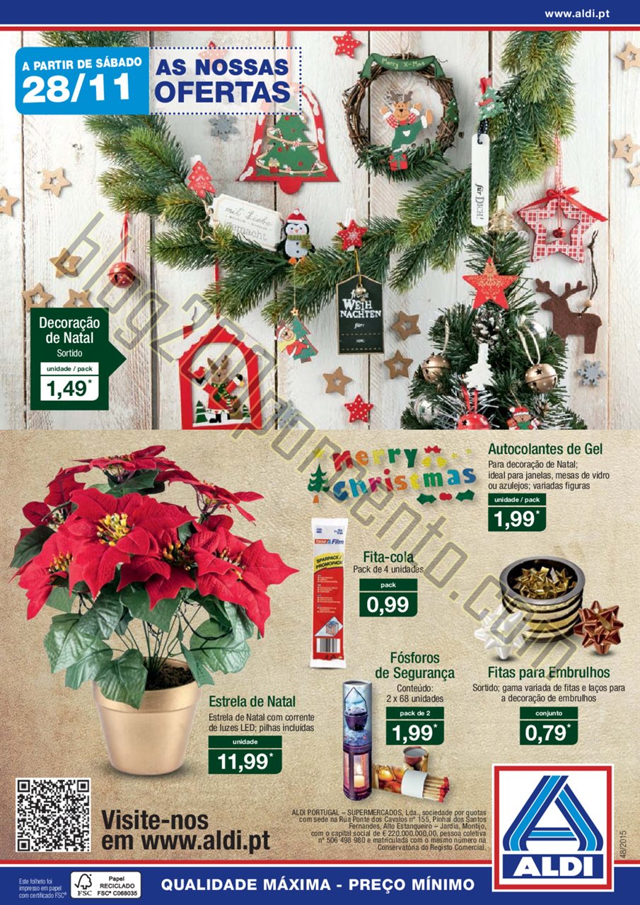 Antevisão Folheto ALDI Promoções a partir de 25