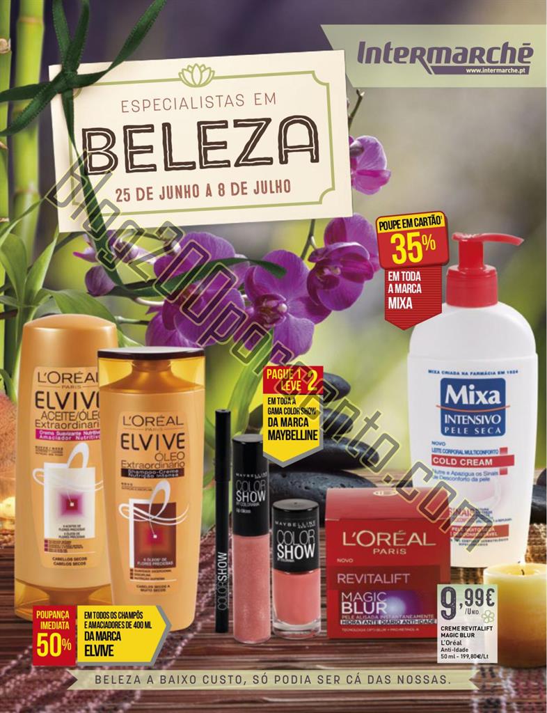 Antevisão Folheto INTERMARCHÉ Beleza de 25 junho