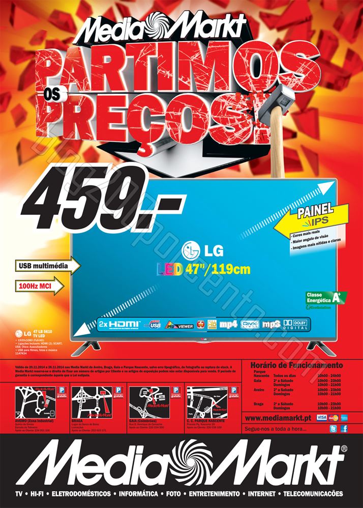 Antevisão Folheto MEDIA MARKT Norte de 20 a 26 no