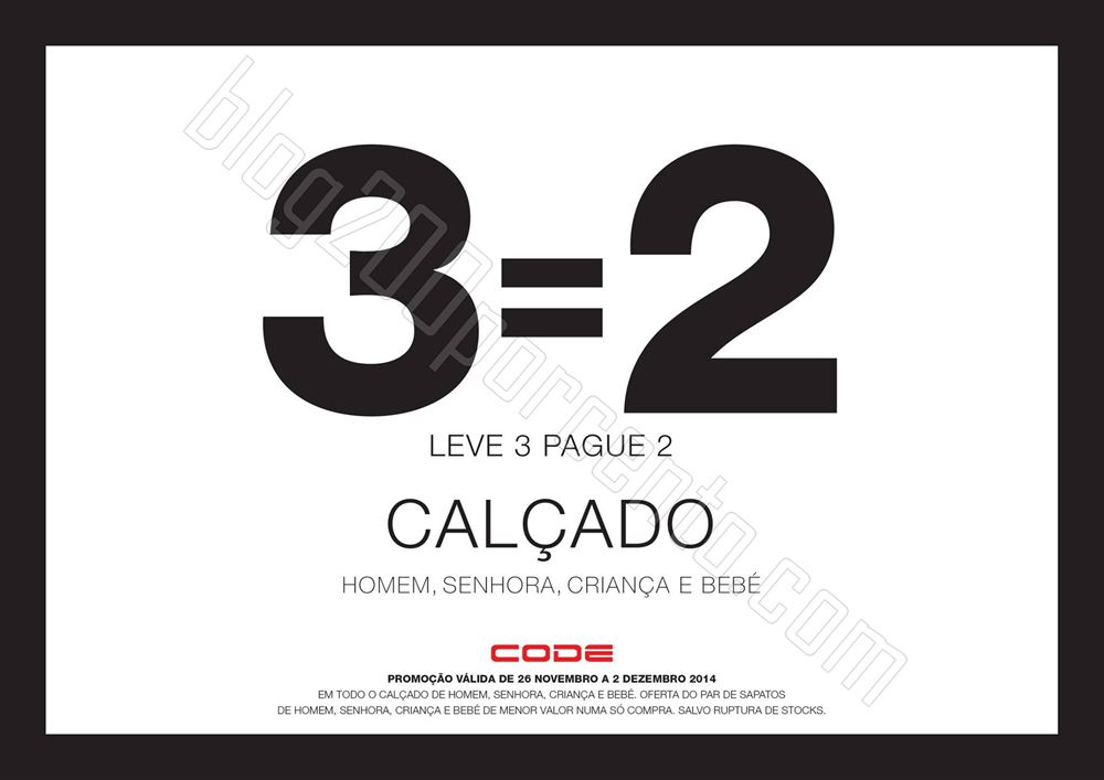Leve 3 Pague 2 CODE - PINGO DOCE até 2 dezembro.j