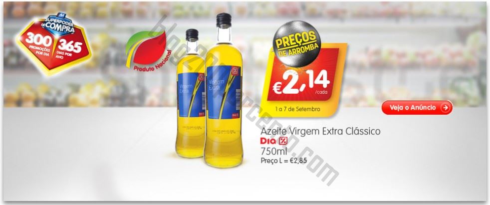 Promoção MINIPREÇO até 7 setembro - azeite
