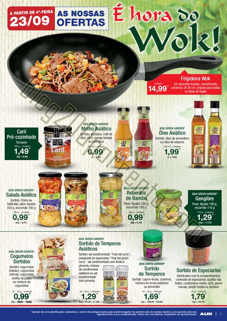 Antevisão Folheto ALDI promoções a partir de 23
