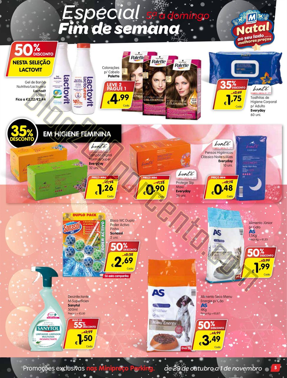 Antevisão Folheto MINIPREÇO Parking de 29 outubr