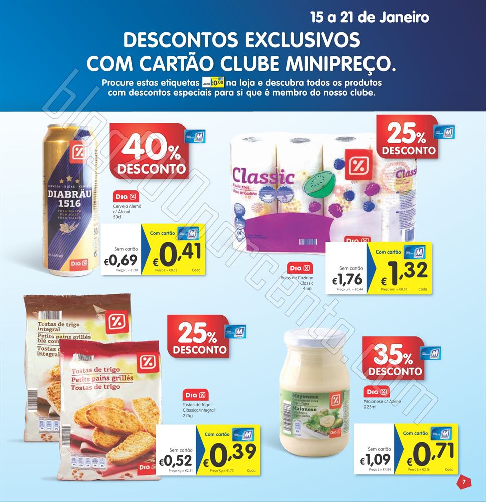 Antevisão Folheto MINIPREÇO Promoções de 15 a 