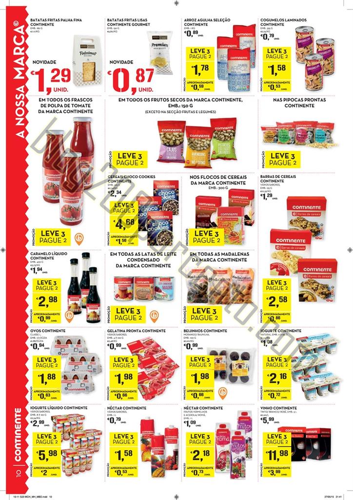 Antevisão Folheto CONTINENTE Promoções de 2 a 8