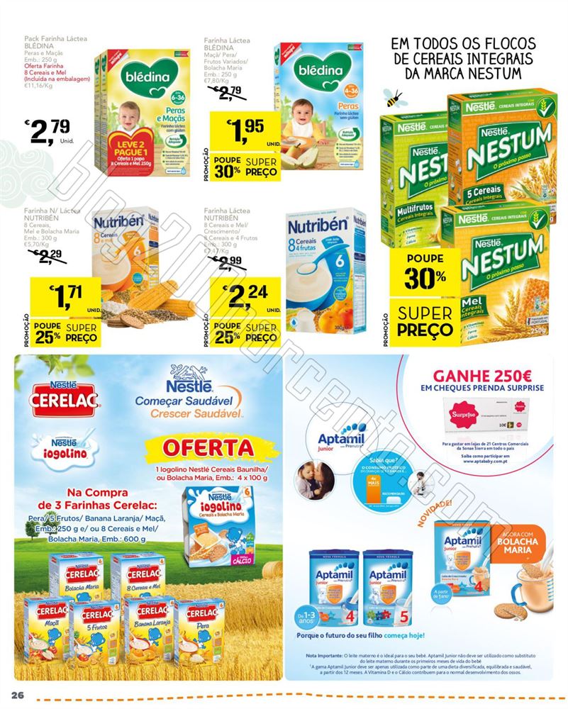 Antevisão Folheto CONTINENTE Feira do Bebé de 20