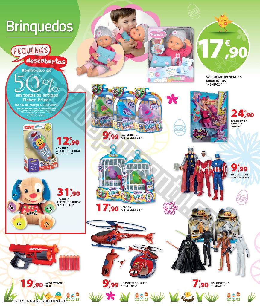 Antevisão Folheto E-LECLERC Páscoa de 24 março 