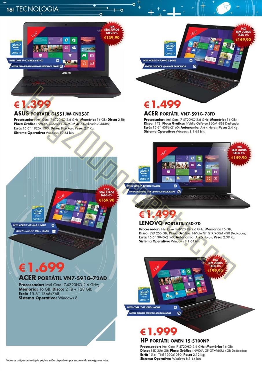 Novo Folheto WORTEN Tecnologia Promoções até 20