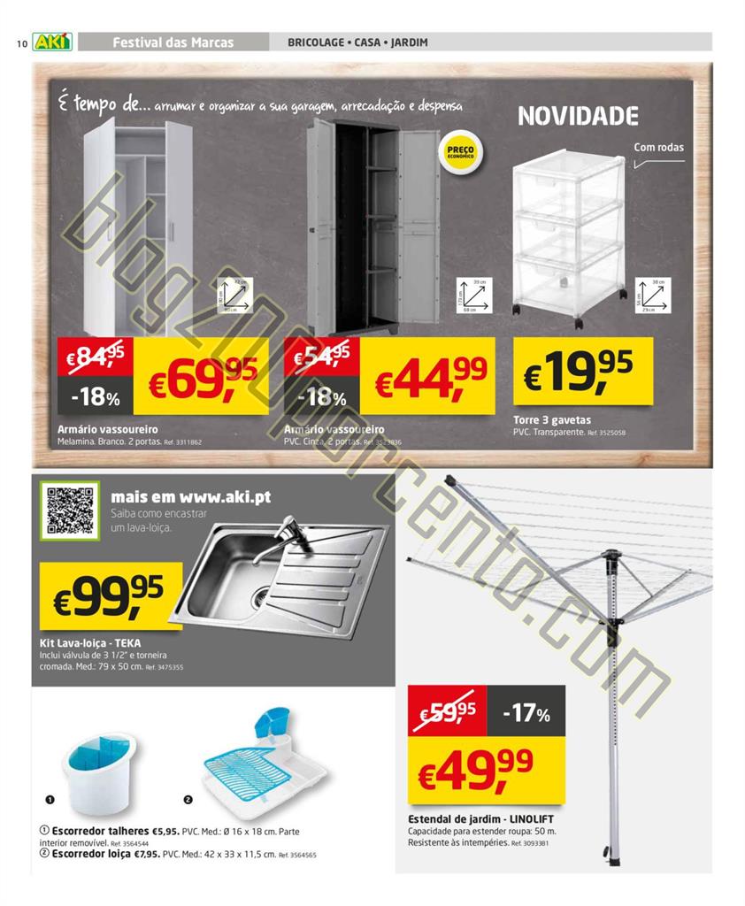 Festival das marcas AKI folheto de 28 maio a 22 ju