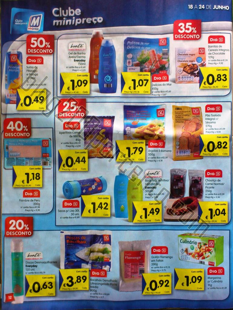 Antevisão Folheto MINIPREÇO Promoções de 18 a 