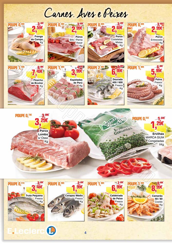 Antevisão Folheto E-LECLERC Montijo de 4 a 17 nov