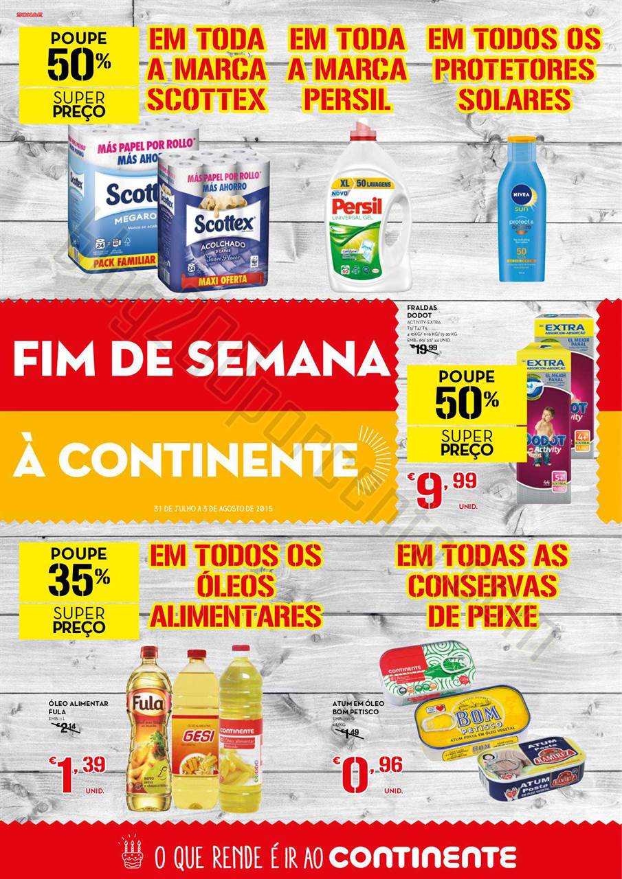 Antevisão Folheto Extra CONTINENTE Fim de semana 