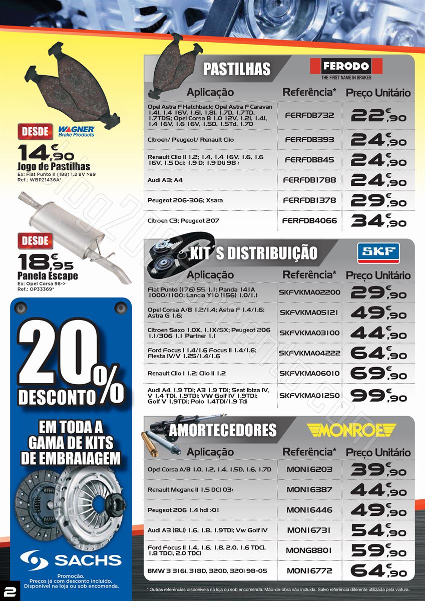 Novo Folheto ROADY promoções de 12 a 22 fevereir