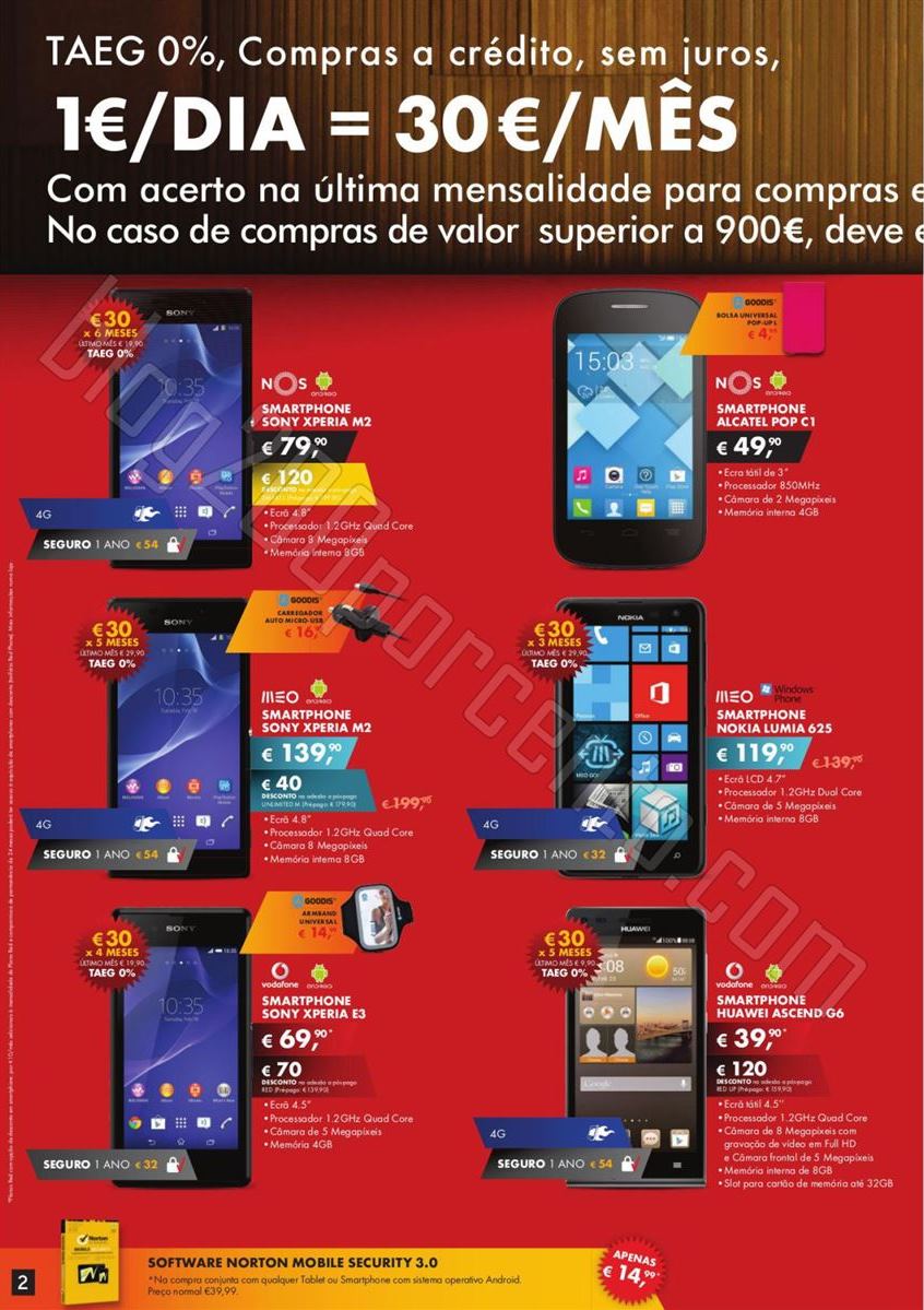 Novo Folheto WORTEN Mobile promoções de 4 a 17 f
