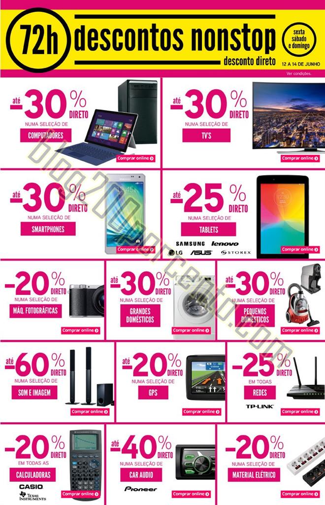 Antevisão 72 horas descontos RADIO POPULAR de 12 